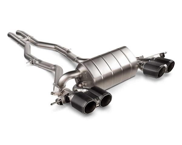 Grote foto akrapovic catback slip on uitlaat systeem bmw g80 m3 g82 g83 m4 auto onderdelen tuning en styling