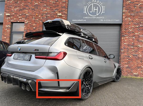 Grote foto bmw g80 g81 m3 g82 g83 m4 carbon achterbumper diffuser winglets auto onderdelen tuning en styling