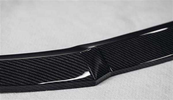 Grote foto porsche taycan turbo s carbon voorlip splitter auto onderdelen tuning en styling