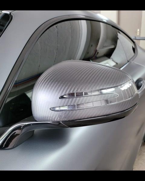 Grote foto carbon spiegelkappen mercedes benz amg gt r172 slk r197 slc r231 auto onderdelen tuning en styling