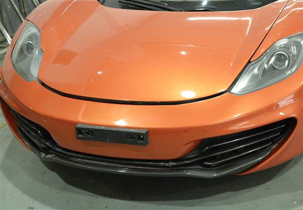 Grote foto mclaren mp4 12c carbon voorlip splitter oem style auto onderdelen tuning en styling