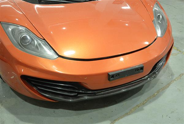 Grote foto mclaren mp4 12c carbon voorlip splitter oem style auto onderdelen tuning en styling