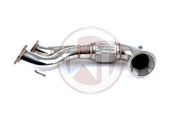 Grote foto audi ttrs 8j rs3 8p 2.5 tfsi quattro 8p wagner uitlaat downpipe zonder katalysator auto onderdelen tuning en styling