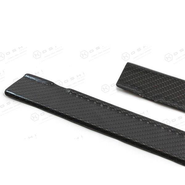 Grote foto fiat abarth 500 595 carbon fiber deur lijsten auto onderdelen tuning en styling