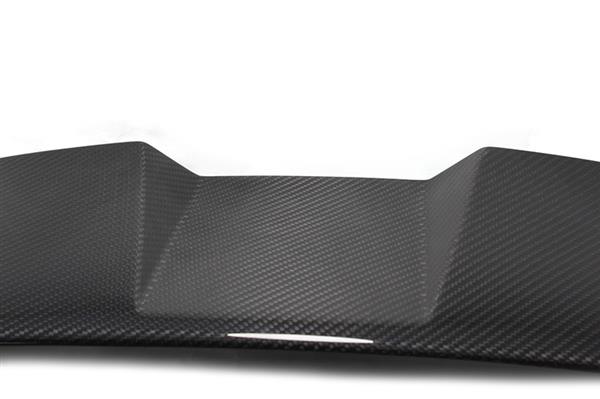 Grote foto fiat abarth 500 595 carbon fiber agressieve achter spoiler auto onderdelen tuning en styling