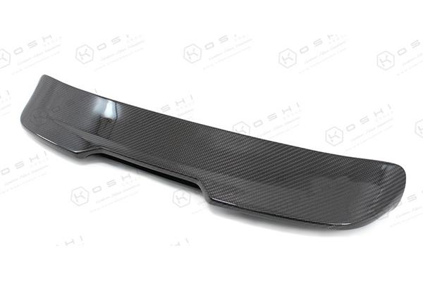 Grote foto fiat 500c 595c cabrio carbon fiber achter spoiler auto onderdelen tuning en styling