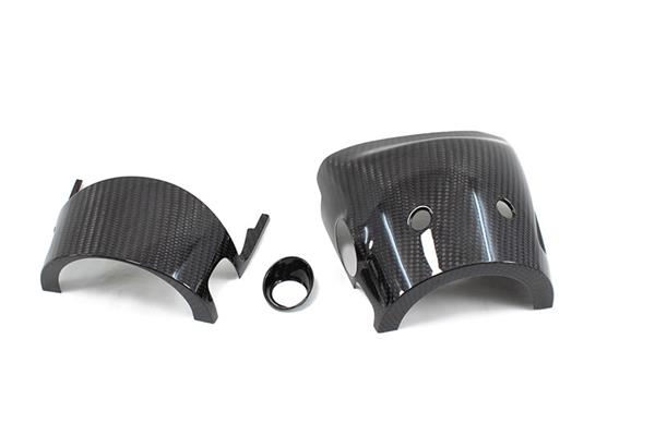 Grote foto fiat abarth 500 595 carbon fiber stuur sluier auto onderdelen tuning en styling