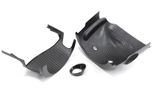 Grote foto fiat abarth 500 595 carbon fiber stuur sluier auto onderdelen tuning en styling