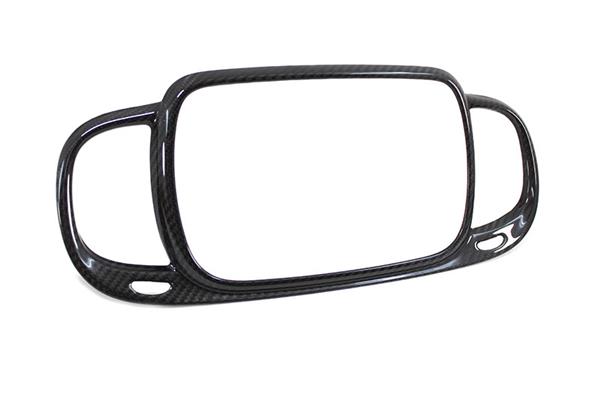 Grote foto fiat abarth 595 2016 carbon fiber audio systeem frame cover auto onderdelen tuning en styling