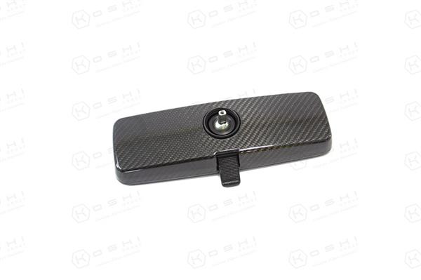 Grote foto fiat abarth 500 595 carbon fiber binnenspiegel cover auto onderdelen tuning en styling