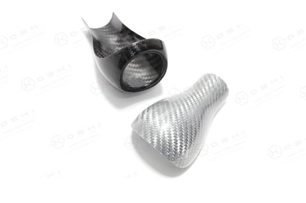 Grote foto fiat abarth 595 carbon fiber versnellingspook auto onderdelen tuning en styling