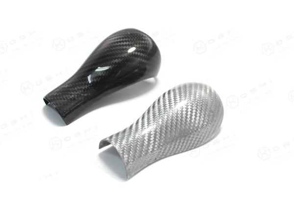 Grote foto fiat abarth 595 carbon fiber versnellingspook auto onderdelen tuning en styling
