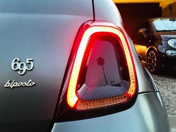 Grote foto fiat abarth 595 2016 carbon fiber achterlamp frame cover auto onderdelen tuning en styling