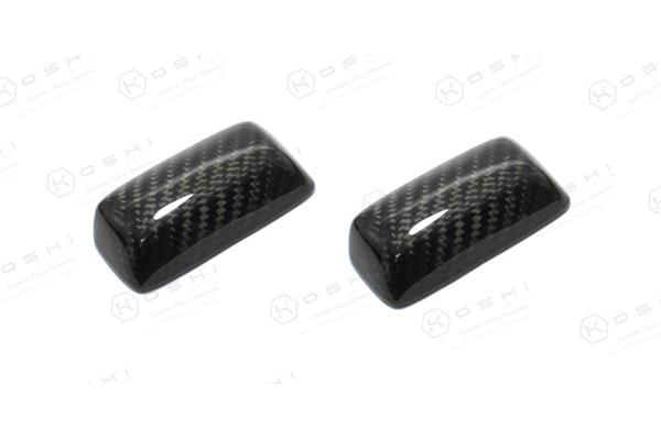 Grote foto fiat abarth 500 595 carbon fiber stoelhendel covers auto onderdelen tuning en styling