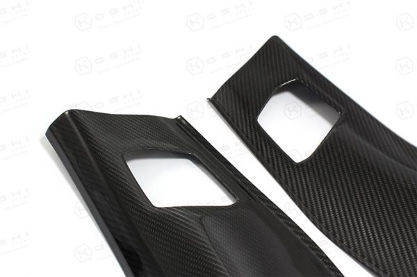 Grote foto lamborghini huracan spyder lp610 4 carbon fiber bovenkant trim paneel voor b zuil auto onderdelen tuning en styling