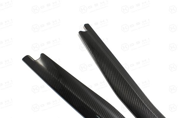 Grote foto lamborghini huracan spyder lp610 4 carbon fiber zijpaneel trim voor midden console auto onderdelen tuning en styling