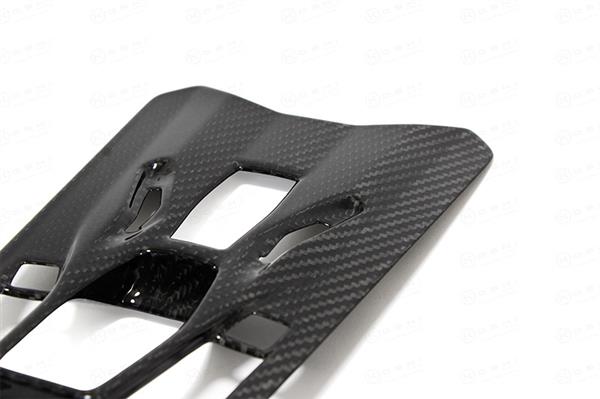 Grote foto lamborghini huracan spyder dak verstellings knop bedienings paneel auto onderdelen tuning en styling