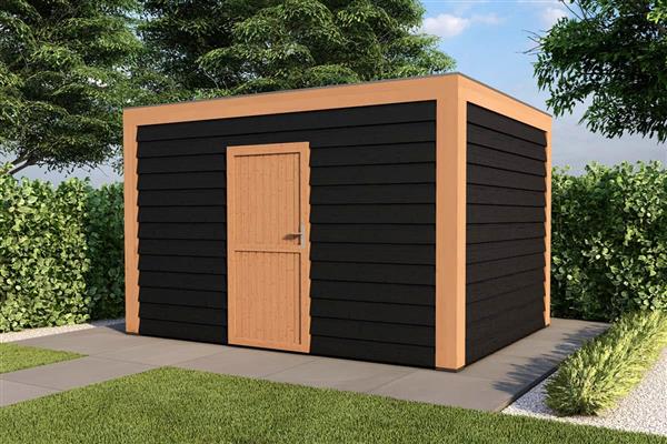 Grote foto overkapping slim serie 4 douglas 400 x 300 cm tuin en terras tuinhuisjes en blokhutten