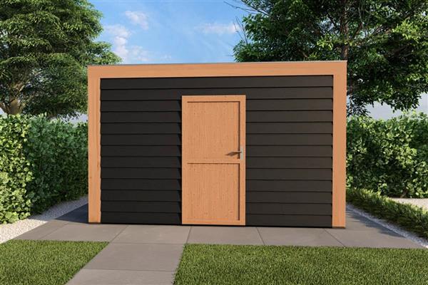 Grote foto overkapping slim serie 4 douglas 400 x 300 cm tuin en terras tuinhuisjes en blokhutten