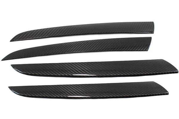 Grote foto bmw e70 e71 x6 carbon fiber deur trim kit covers auto onderdelen tuning en styling