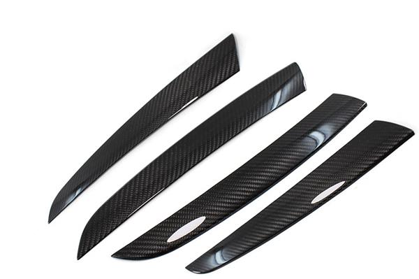 Grote foto bmw e70 e71 x6 carbon fiber deur trim kit covers auto onderdelen tuning en styling