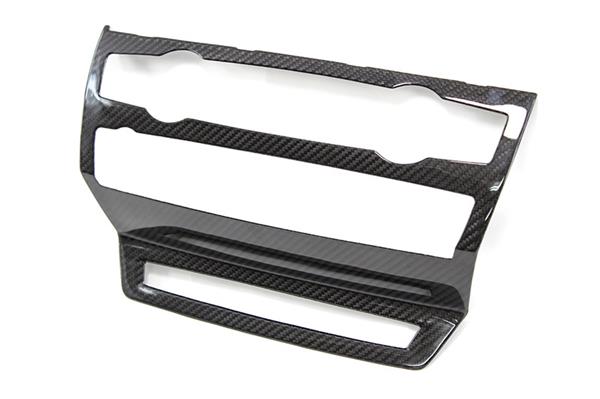 Grote foto bmw x6 e71 carbon fiber radio console trim cover auto onderdelen tuning en styling