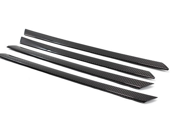 Grote foto bmw e71 x6 carbon fiber silver deel deur trim cover auto onderdelen tuning en styling