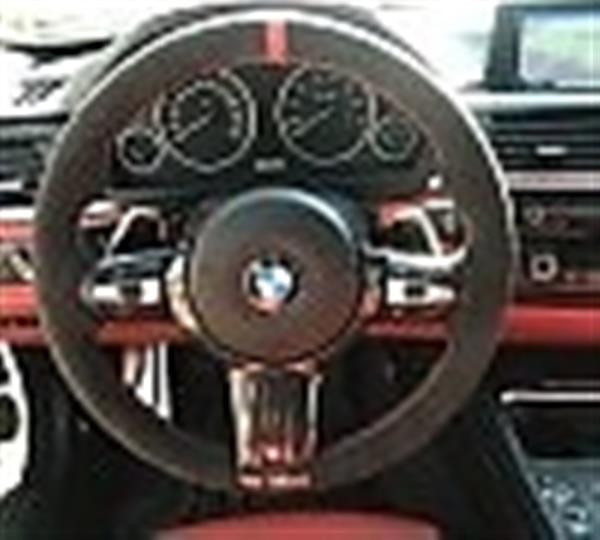 Grote foto bmw f10 f22 f30 f32 f06 f13 m3 m4 m5 m6 m sport modellen carbon fiber stuur cover auto onderdelen tuning en styling