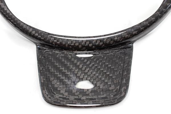 Grote foto audi a3 a4 a5 carbon fiber stuur trim cover auto onderdelen tuning en styling