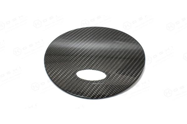 Grote foto maserati granturismo carbon fiber brandstof klep auto onderdelen tuning en styling