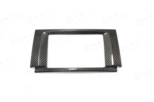 Grote foto maserati granturismo carbon fiber audio systeem scherm frame cover auto onderdelen tuning en styling
