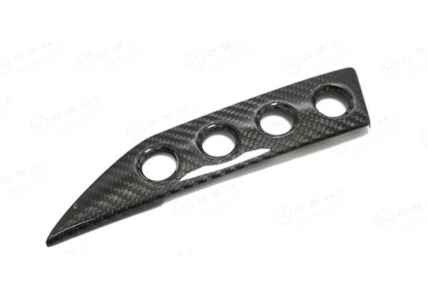 Grote foto maserati granturismo carbon fiber audio systeem frame cover auto onderdelen tuning en styling