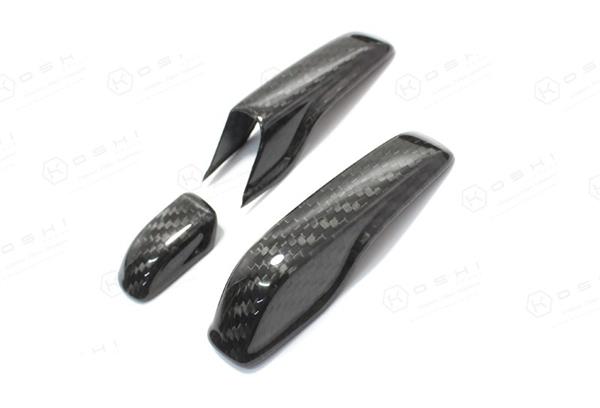 Grote foto maserati ghilbi quattroporte levante carbon fiber sleutel cover auto onderdelen tuning en styling