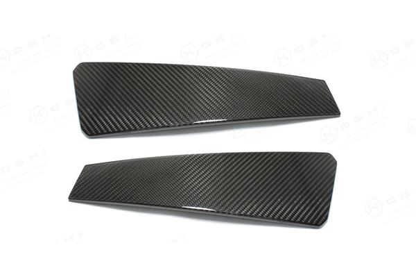 Grote foto maserati ghibli carbon fiber m157 centrale basestijl cover auto onderdelen tuning en styling
