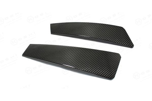 Grote foto maserati ghibli carbon fiber m157 centrale basestijl cover auto onderdelen tuning en styling