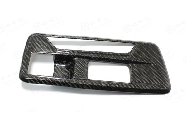 Grote foto maserati ghibli carbon fiber center console trim auto onderdelen tuning en styling