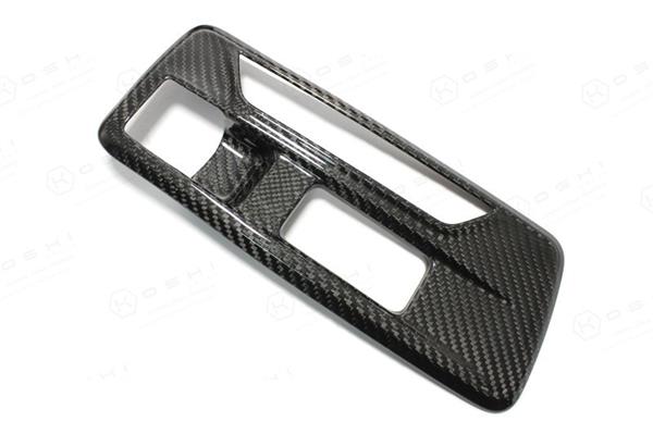 Grote foto maserati ghibli carbon fiber center console trim auto onderdelen tuning en styling