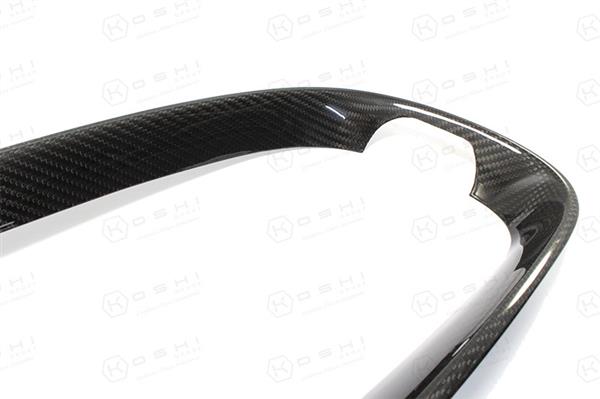 Grote foto jaguar f type carbon fiber radiator voor grill cover auto onderdelen tuning en styling