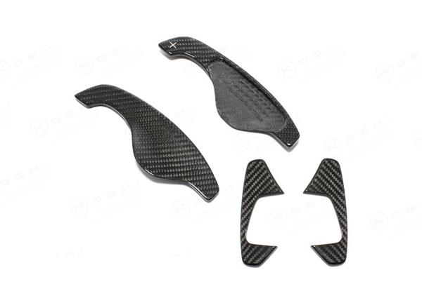 Grote foto jaguar f type r carbon fiber stuur schakel flippers auto onderdelen tuning en styling