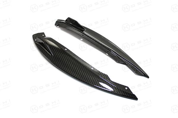 Grote foto jaguar f type carbon fiber voorlip splitter flaps auto onderdelen tuning en styling