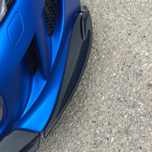 Grote foto jaguar f type carbon fiber voorlip splitter flaps auto onderdelen tuning en styling