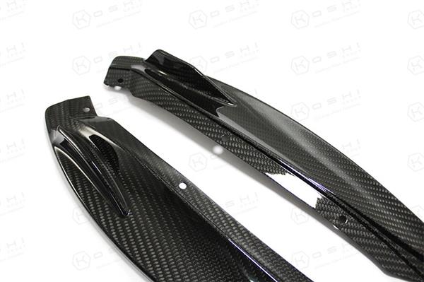 Grote foto jaguar f type carbon fiber voorlip splitter flaps auto onderdelen tuning en styling