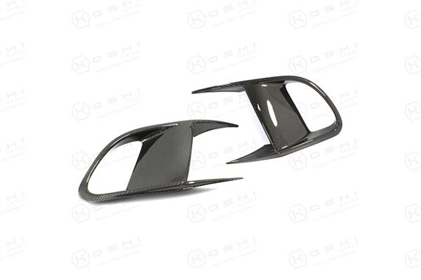 Grote foto jaguar f type carbon fiber voor bumper intercooler flap frame auto onderdelen tuning en styling