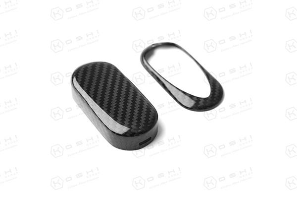 Grote foto alfa romeo 4c carbon fiber sleutel fob cover auto onderdelen tuning en styling
