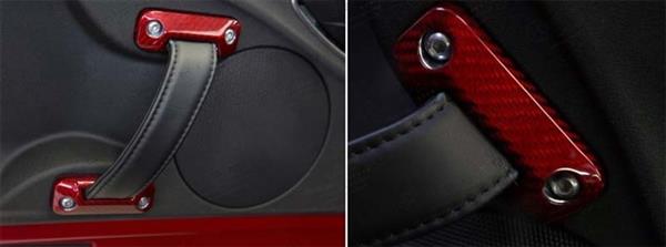 Grote foto alfa romeo 4c carbon fiber deurhendel covers auto onderdelen tuning en styling