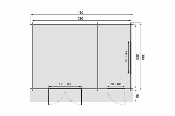 Grote foto tuinhuis rimba tuin en terras tuinhuisjes en blokhutten