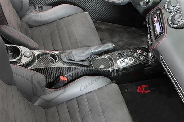 Grote foto alfa romeo 4c carbon fiber middenconsole tunnel auto onderdelen tuning en styling