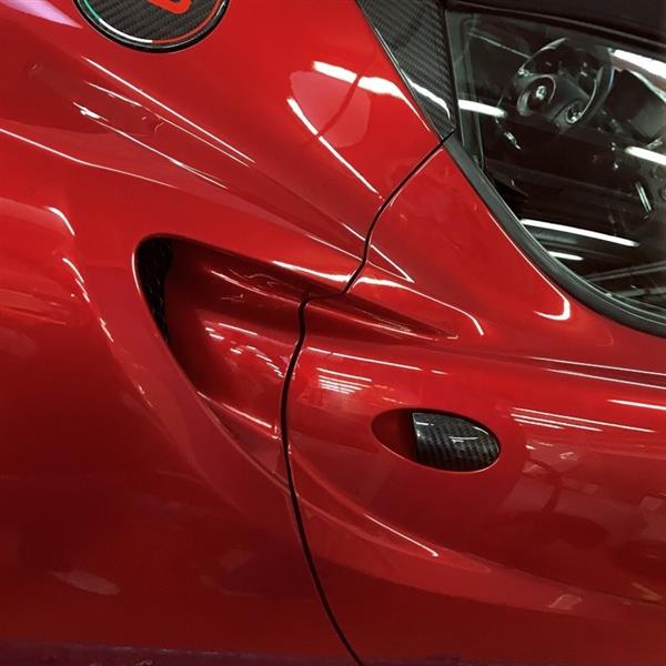 Grote foto alfa romeo 4c carbon fiber deurhendels buitenkant auto onderdelen tuning en styling