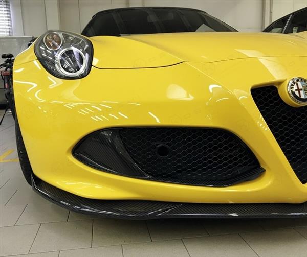 Grote foto alfa romeo 4c carbon fiber voor bumper flaps auto onderdelen tuning en styling