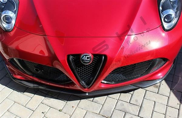Grote foto alfa romeo 4c carbon fiber voor bumper v grill auto onderdelen tuning en styling